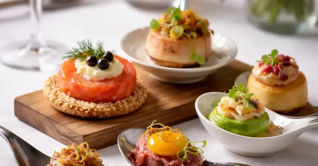 Amuse-Bouche and Opening Act, amuse-bouche ideas, first impression food, setting expectations with appetizers
