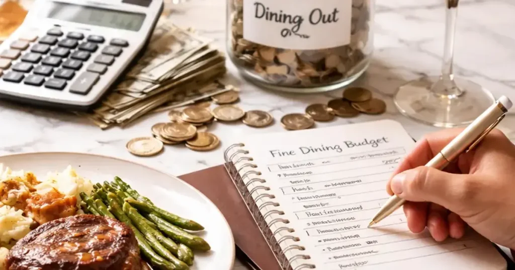 budget for fine dining, fine dining budget, how to save for fine dining, best fine dining meals