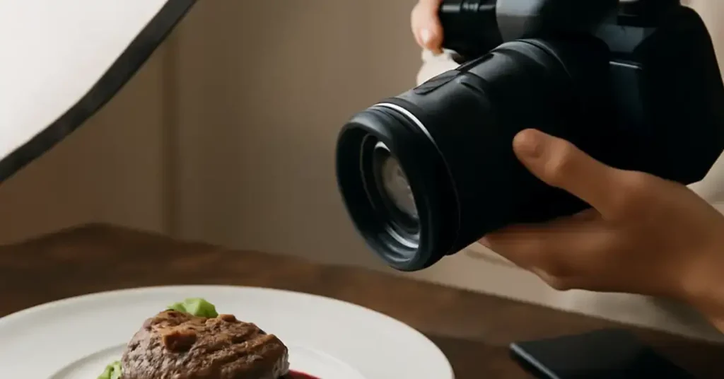 Fine Dining Photography Gear, fine dining photography, food photography gear, Anne's camera setup