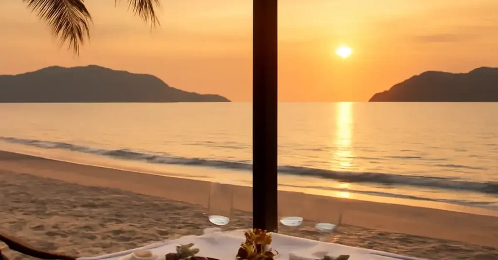 Langkawi Resort Dining Guide, Langkawi dining guide, beachfront tasting menu Langkawi, sunset dinner Langkawi resorts