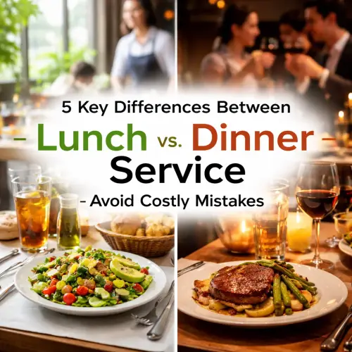 Lunch vs. Dinner Service