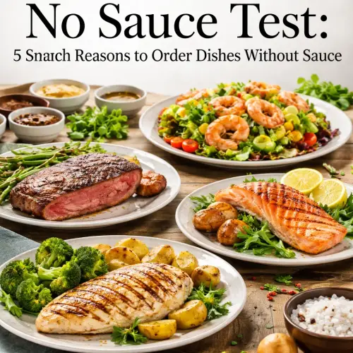no sauce test