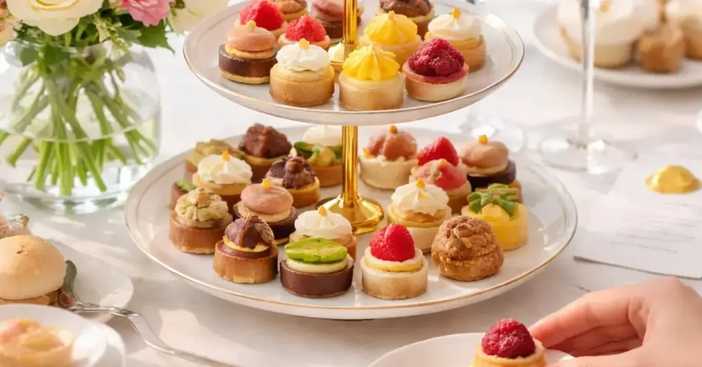 petit fours and farewell, petit fours, farewell gesture, sweet gesture ideas