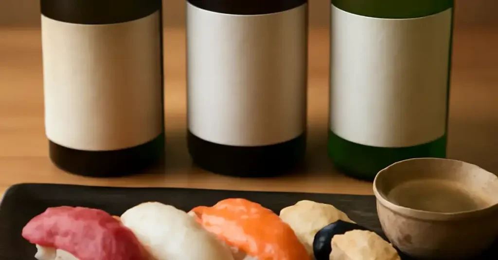 sake pairing for omakase, sake pairing, omakase sake, Junmai Daiginjo serving temperature