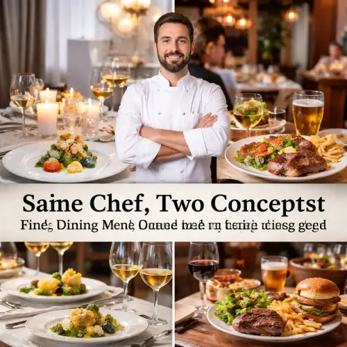 Same Chef Two Concepts
