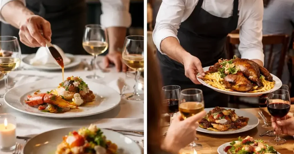 Same Chef Two Concepts, chef's tasting menu, casual bistro comparison, high-end vs casual dining