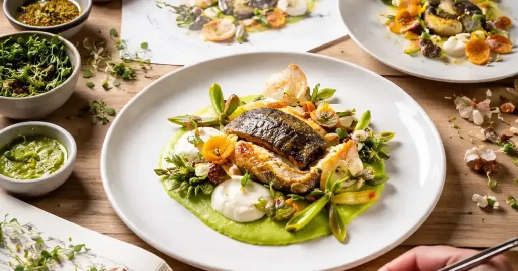 signature dish evolution, signature dish story, recipe development process, plating evolution