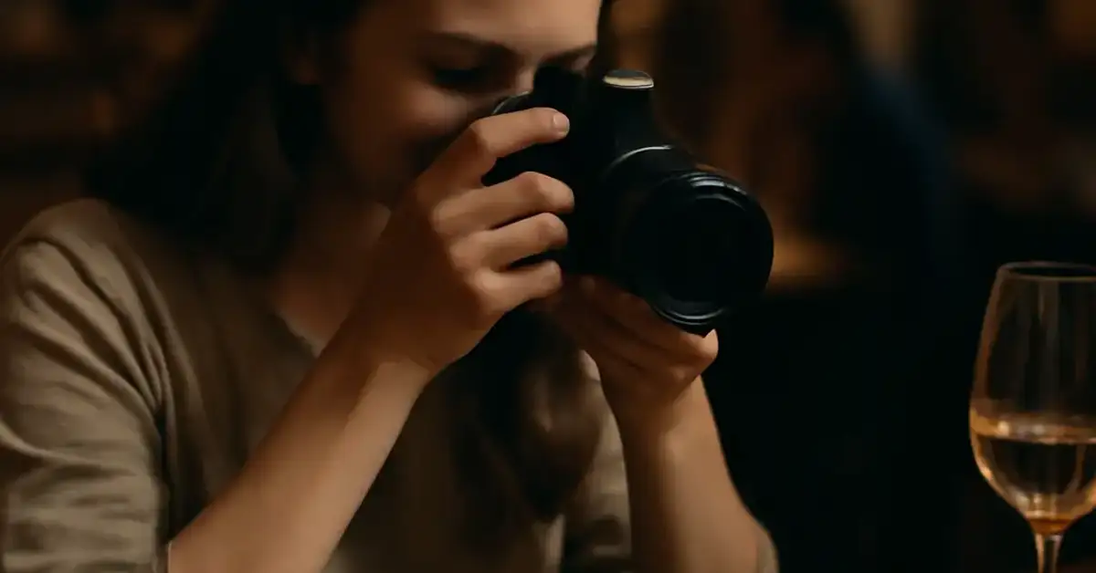 take food photos discreetly