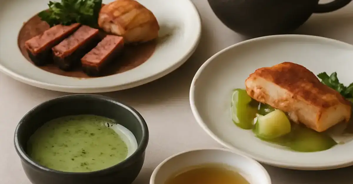Tea pairing for fine dining