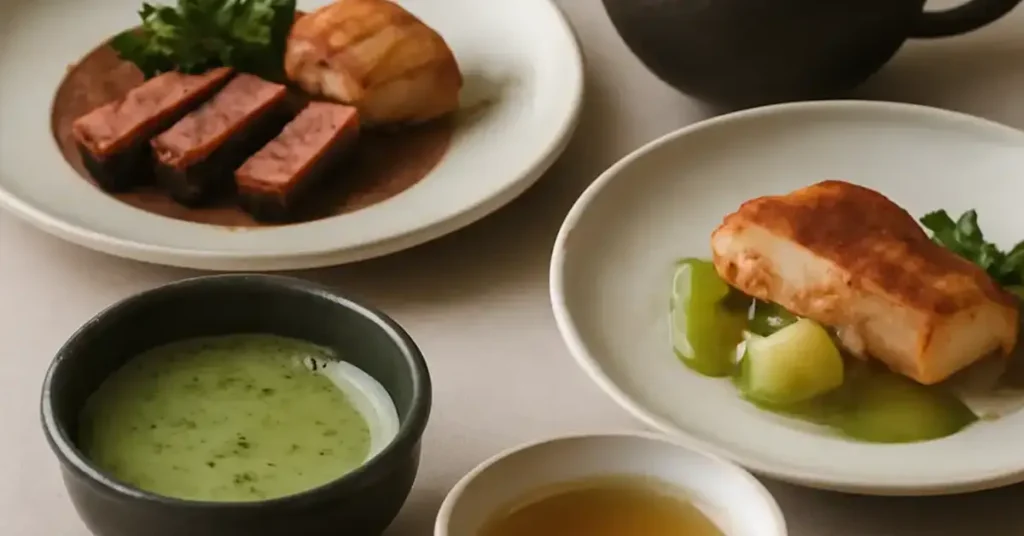 Tea pairing for fine dining, tea pairing fine dining, rare oolong pairing, matcha food pairing