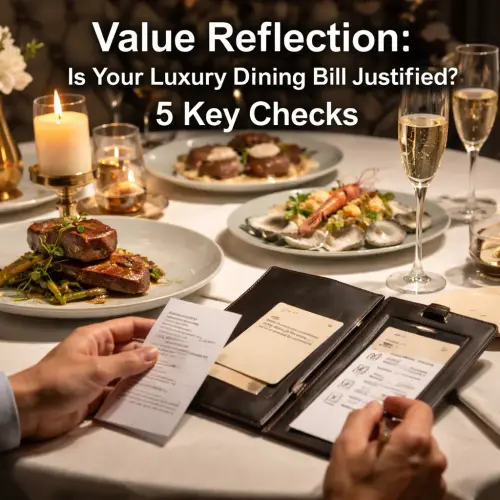 Value Reflection luxury dining