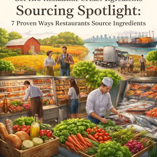 where do restaurants get their ingredients