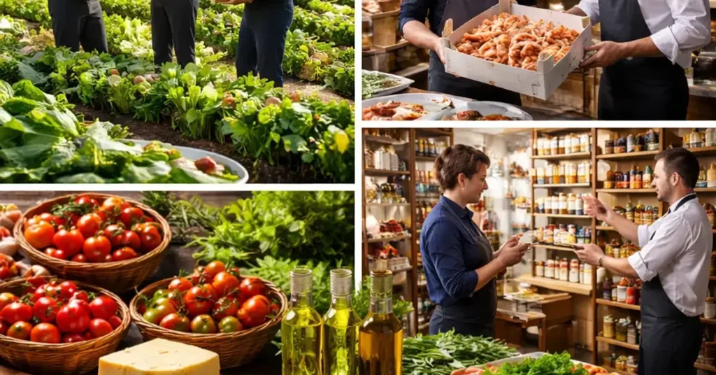where do restaurants get their ingredients, restaurant ingredient sourcing, farm to table restaurant, restaurant forager