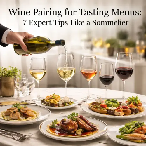 wine pairing for tasting menus