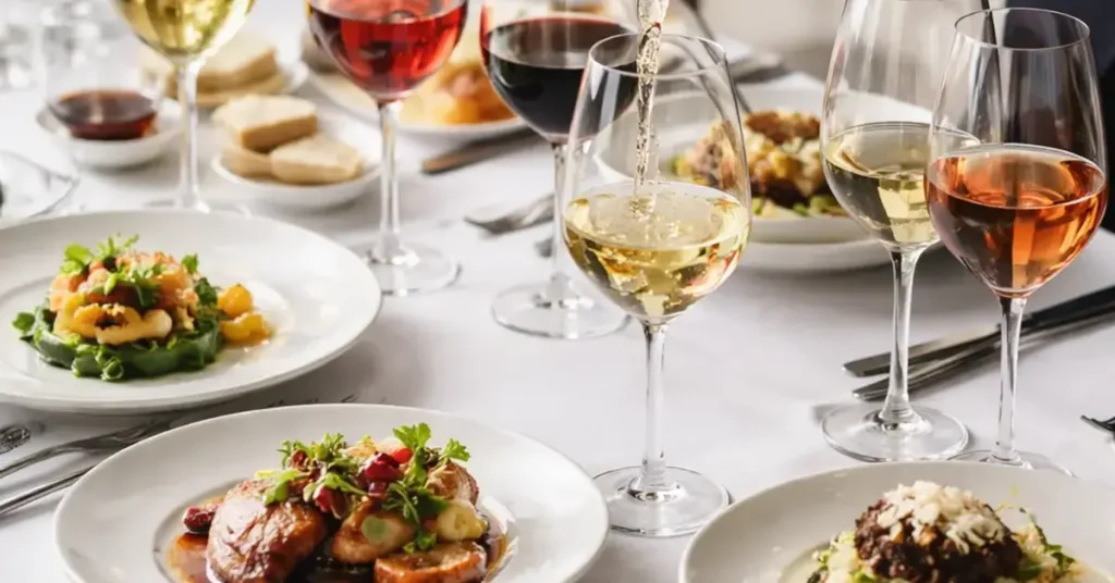 wine pairing for tasting menus, wine pairing, sommelier wine pairing, wine and tasting menu