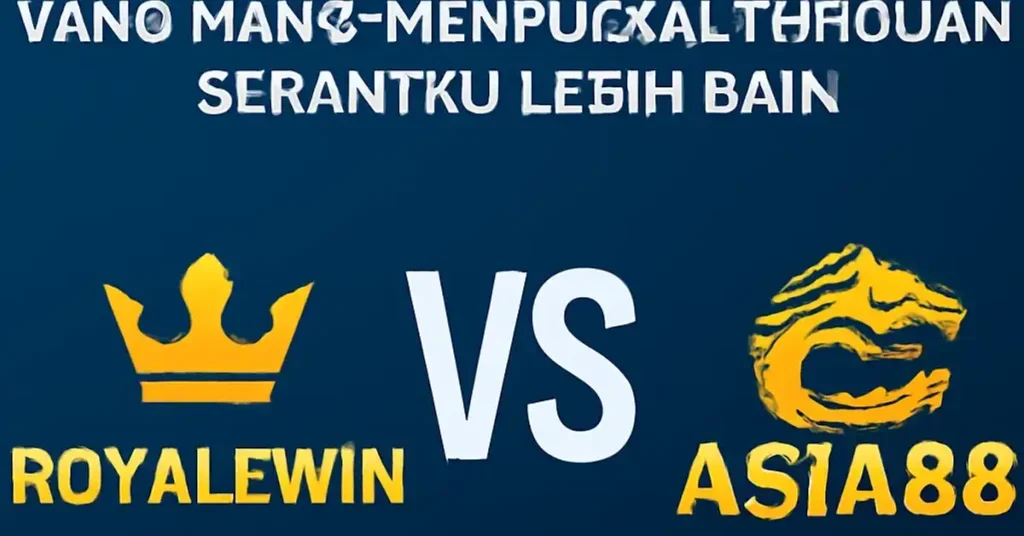 Royalewin VS ASIA88 Yang Mana Mempunyai Tumpuan Serantau Lebih Baik, Royalewin VS ASIA88, tumpuan serantau lebih baik