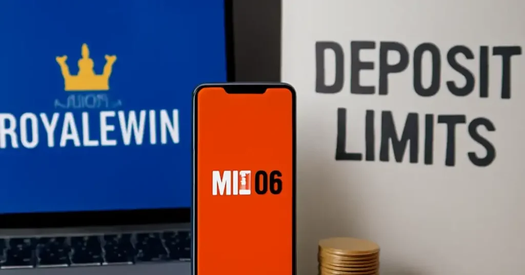 Royalewin VS ME88 deposit limits, Royalewin deposit limits, ME88 deposit limits