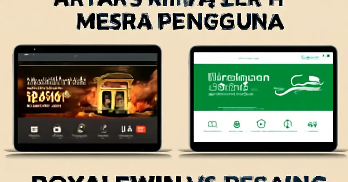 Royalewin VS Pesaiang Yang Mana Mempunyai Antara Muka Lebih Mesra Pengguna