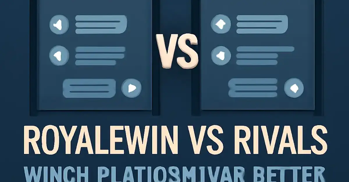 Royalewin VS Rivals Which Platform Has Better Player Chat Functions